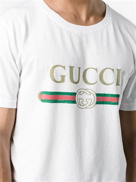 gucci t shirt men white.